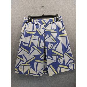 Anthropologie by Odille Womens Skirt Sz 6 Genoa and Jib Blue Sailboat Skirt EUC